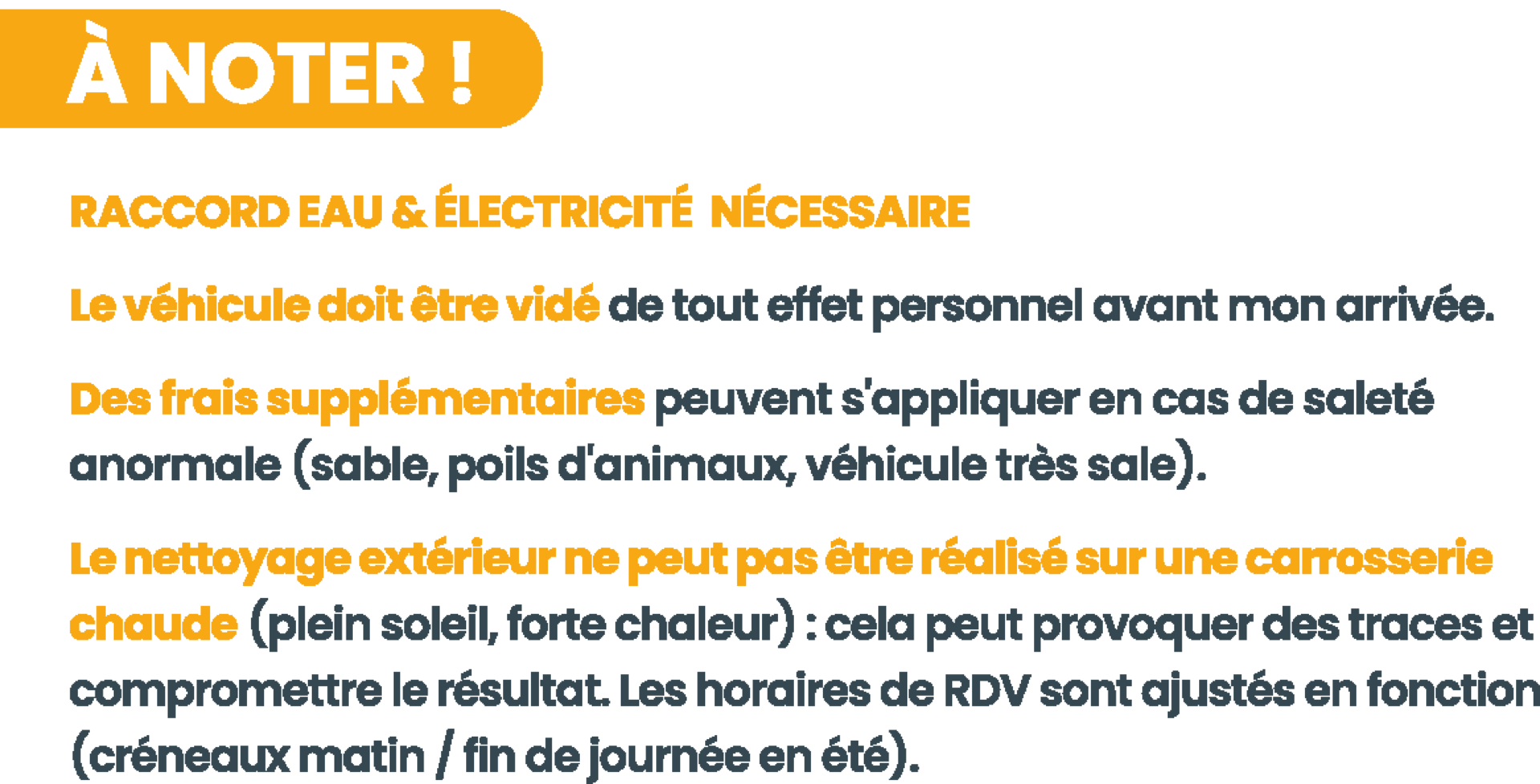 &Agrave; NOTER CHAP'AUTO 24 - DORDOGNE - LAVAGE AUTO A DOMICILE - RACCORD EAU & &Eacute;LECTRICIT&Eacute; - FRAIS SUPPL&Eacute;MENTAIRES - NETTOYAGE EXT&Eacute;RIEUR TEMP&Eacute;TAURE